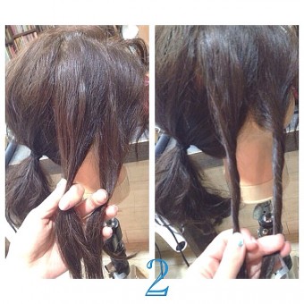 ヘアアレンジ２