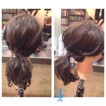 ヘアアレンジ4