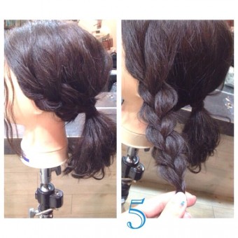 ヘアアレンジ5