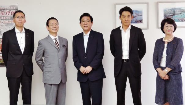 市長表敬訪問 2016年6月