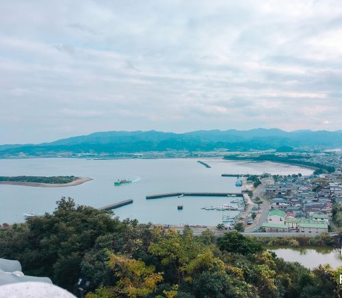 富岡城からの眺め